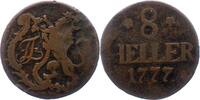 Hessen-Kassel 8 Heller Friedrich II. 1760-1785. -