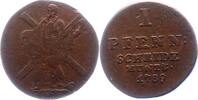 Braunschweig-Calenberg-Hannover Ausbeute Pfennig 1789 Georg III. 1760-18... 8,00 EUR prix TTC + 6,00 EUR frais d'envoi