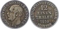 Braunschweig-Calenberg-Hannover 1/12 Taler Georg V. 1851-1866. -