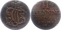 Trier-Erzbistum 2 Pfennig Johann Philipp von Walderdorff 1756-1768. -