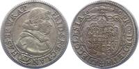 Schlesien-Breslau, Bistum 15 Kreuzer Friedrich von Hessen-Darmstadt 1671-1682. -