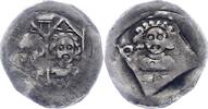 Regensburg-herzogliche und bischöfliche Mzst. Pfennig Anonyme Gepräge. -