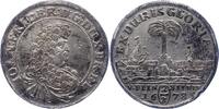 Braunschweig-Calenberg-Hannover 2/3 Taler Feinsilber Johann Friedrich 1665-1679. -