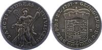 Braunschweig-Calenberg-Hannover 1/3 Taler Feinsilber Georg Ludwig 1698-1714. -