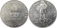 Österreich 200 Schilling Zweite Republik nach 1945. -