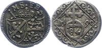 Bamberg, Bistum Dreier zu 1/84 Gulden Marquard Sebastian Schenk von Staufenberg 1683-1693. -