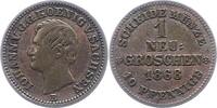 Sachsen-Albertinische Linie Neugroschen Johann 1854-1873. -
