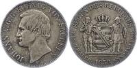 Sachsen-Albertinische Linie Ausbeutetaler Johann 1854-1873. -
