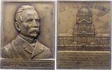 Frankreich-Paris, Stadt Bronzeplakette -