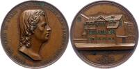 Bronzemedaille 1847 Personenmedaillen Schiller, Friedrich von *1759 Marbach/Württemberg, +1805 Weimar, deutscher Dichter und Arzt. Randfehler, se...