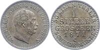 Brandenburg-Preußen Silbergroschen Wilhelm I. 1861-1888. -
