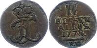 Hessen-Kassel 2 Albus Friedrich II. 1760-1785. -