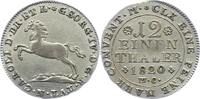 Braunschweig-Wolfenbüttel 1/12 Taler Karl 1815-1830. -