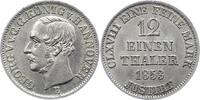 Braunschweig-Calenberg-Hannover 1/12 Taler Georg V. 1851-1866. -