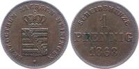 Sachsen-Meiningen Pfennig Georg II. 1866-1914. -