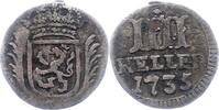 Hessen-Kassel 4 Heller Friedrich I. 1730-1751. -