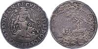 Braunschweig-Wolfenbüttel Rebellentaler 1595 Heinrich Julius 1589-1613. Schöne Patina. Winz. Prägeschwäche, TTB-SUP