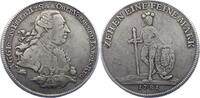 Sachsen-Hildburghausen Taler Joseph Friedrich 1780-1784. -