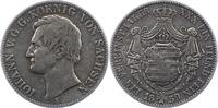 Sachsen-Albertinische Linie Taler Johann 1854-1873. -