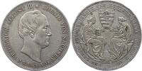 Sachsen-Albertinische Linie Sterbetaler Friedrich August II. 1836-1854. -