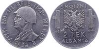 Albanien 2 Lek Vittorio Emanuele 1939-1943. -