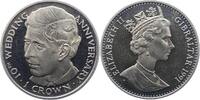 Gibraltar 1 Crown Elisabeth Seit 1952. -