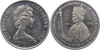 Gibraltar 1 Crown Elisabeth Seit 1952. -