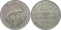 Anhalt-Bernburg Ausbeutetaler Alexander Carl 1834-1863. -