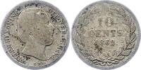 Niederlande-Königreich 10 Cent Wilhelm III. 1849-1890. -