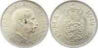Dänemark 2 Kronen Christian X 1912-1947. -