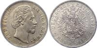 Bayern 5 Mark Ludwig II. 1864-1886. -