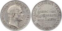 Brandenburg-Preußen Ausbeutetaler Friedrich Wilhelm IV. 1840-1861. -
