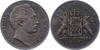Bayern Doppelgulden Maximilian II. Joseph 1848-1864. -