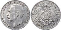 Baden 3 Mark Friedrich II. 1907-1918. -