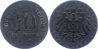 Kleinmünzen 10 Pfennig ZINK -