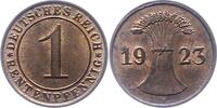 Weimarer Republik Rentenpfennig -