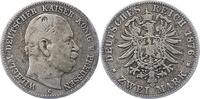 Preußen 2 Mark Wilhelm I. 1861-1888. -