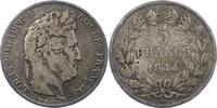 Frankreich 5 Francs Louis Philipp 1830-1848. -