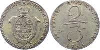 Mecklenburg-Schwerin 2/3 Taler Friedrich Franz I. 1785-1837. -