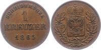 Schwarzburg-Rudolstadt Kreuzer Friedrich Günther 1807-1867. -