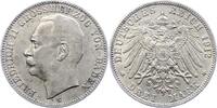 Baden 3 Mark Friedrich II. 1907-1918. -