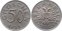 Österreich 50 Groschen Erste Republik 1918-1938. -