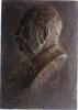 Sachsen-Albertinische Linie Bronzeplakette Albert 1873-1902. -