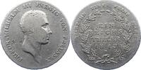 Brandenburg-Preußen Taler Friedrich Wilhelm III. 1797-1840. -