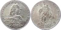 Würzburg-Bistum 20 Kreuzer Adam Friedrich von Seinsheim 1755-1779. -