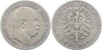 Preußen 2 Mark Wilhelm I. 1861-1888. -