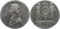 Brandenburg-Preußen Taler Friedrich Wilhelm III. 1797-1840. -