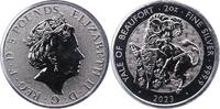 5 Pfund 2023 Großbritannien Elisabeth II. 1952-2022. Stempelglanz