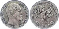 Dänisch-Westindien 10 Cents Frederik VII. 1848-1863. -
