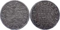 Hessen-Kassel 1/8 Taler Karl 1670-1730. -